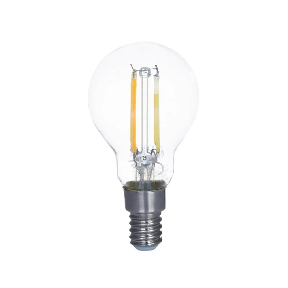 LUUMR Dæmpbar Led-Pære|Filament Pære > Smart LED-dråbepære klar E14 4,2W Tuya WLAN CCT
