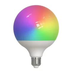 LUUMR Dæmpbar Led-Pære|Smarte Lyskilder > Smart LED, E27, G125, 9W, RGB, Tuya, WLAN, mat, CCT