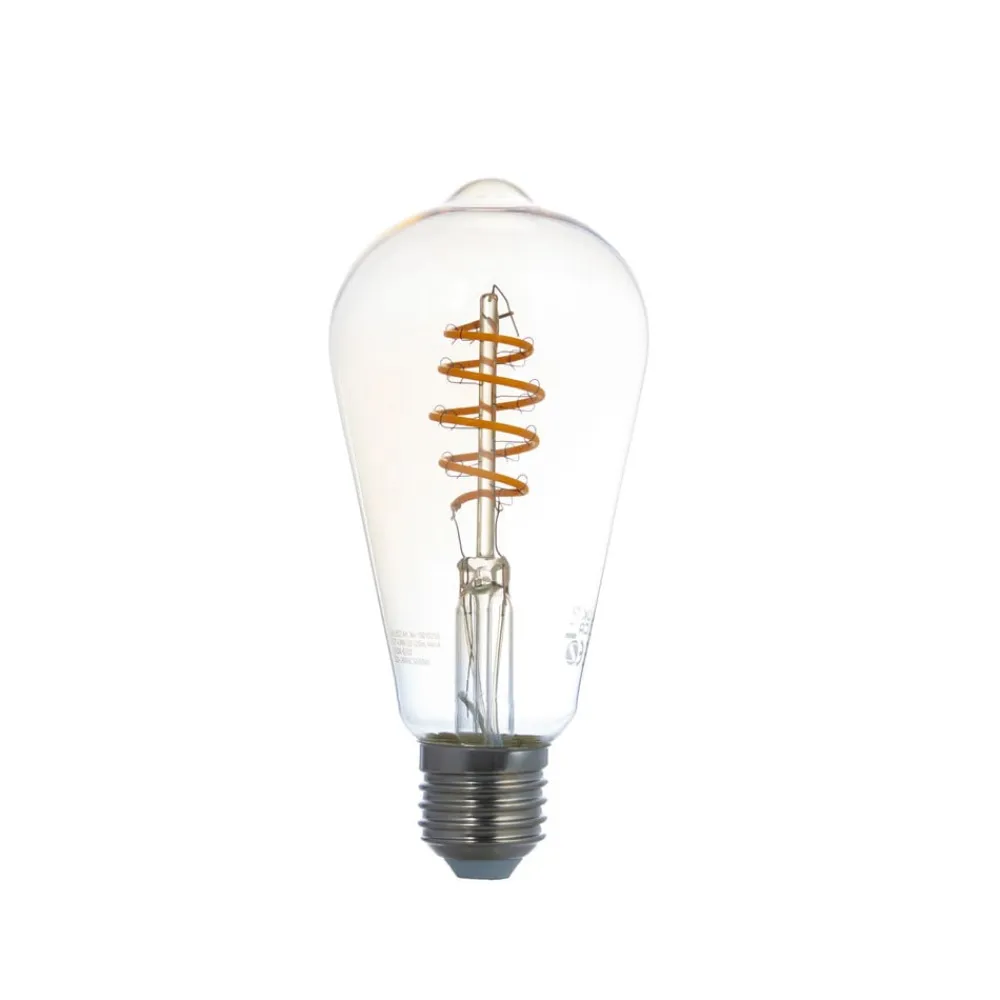 LUUMR Dæmpbar Led-Pære|Filament Pære > Smart LED E27 ST64 4,9W klar ZigBee Philips Hue