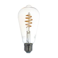 LUUMR Dæmpbar Led-Pære|Filament Pære > Smart LED E27 ST64 4,9W klar ZigBee Philips Hue