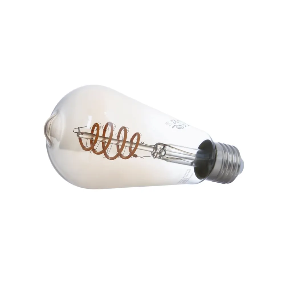 LUUMR Dæmpbar Led-Pære|Filament Pære > Smart LED E27 ST64 4,9W klar ZigBee Philips Hue