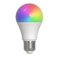 Dæmpbar Led-Pære|Smarte Lyskilder ^ LUUMR Smart LED E27 9W mat RGBW CCT ZigBee Hue