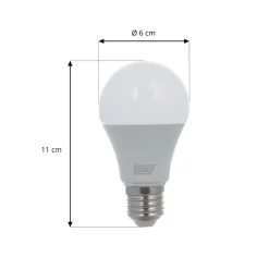 Dæmpbar Led-Pære|Smarte Lyskilder ^ LUUMR Smart LED E27 9W mat RGBW CCT ZigBee Hue