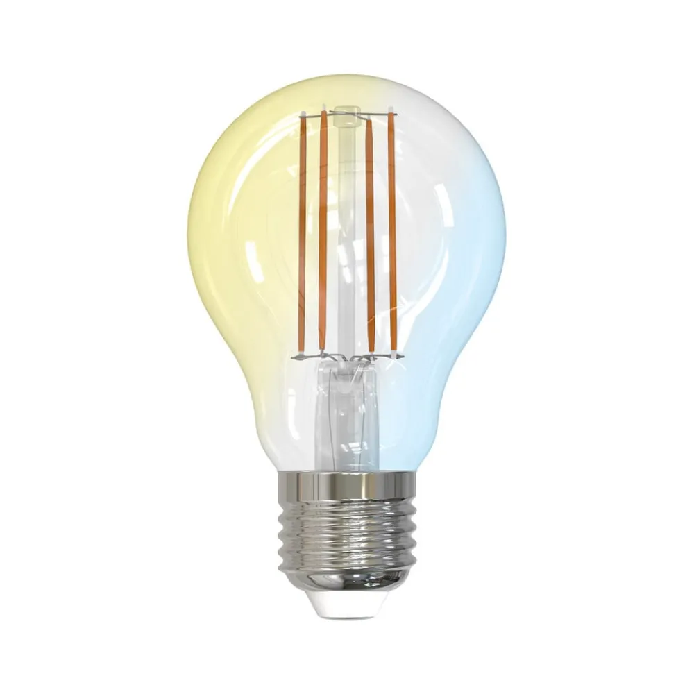 Dæmpbar Led-Pære|Filament Pære ^ LUUMR Smart LED-pære E27 A60 7W klar ZigBee Hue Tuya