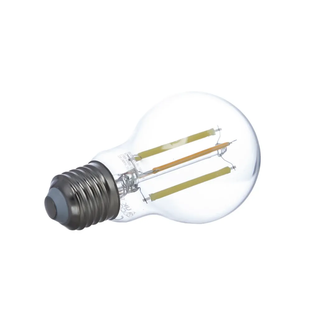 Dæmpbar Led-Pære|Filament Pære ^ LUUMR Smart LED-pære E27 A60 7W klar ZigBee Hue Tuya
