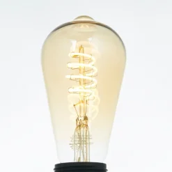 LUUMR Dæmpbar Led-Pære|Smarte Lyskilder > Smart LED-pære E27 ST64 ravfarvet 4,9 W Tuya WLAN