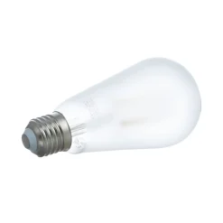 Dæmpbar Led-Pære|Smarte Lyskilder ^ LUUMR Smart LED-pære mat E27 ST64 7W Tuya WLAN CCT