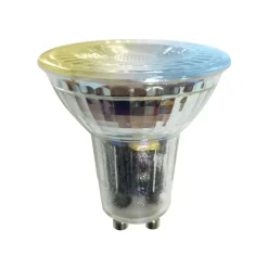 Dæmpbar Led-Pære|Smarte Lyskilder ^ LUUMR Smart LED-pære 2stk GU10 glas 4,7W klar Tuya