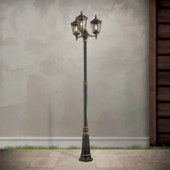 ORION Lygtepæle > Lygtepæl Fabio m. 3 lyskilder, 255 cm