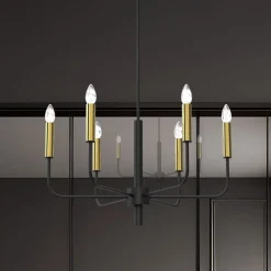 Luminex Lysekroner > Lysekrone Hedwig, 6 lyskilder