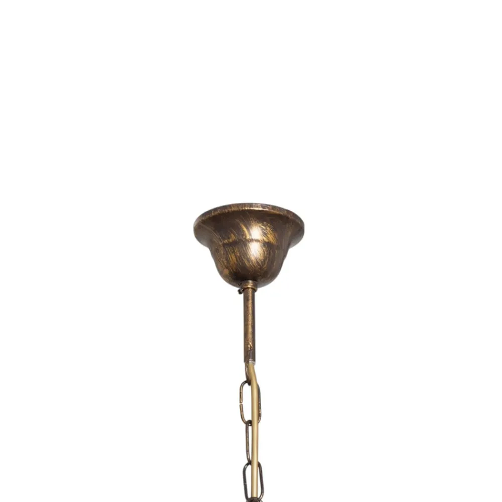 Lysekroner ^ ONLI Lysekrone Karen 5 lyskilder bronze