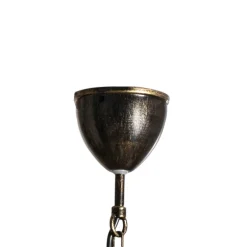 Lysekroner ^ Luminex Lysekrone Korfu, 3 lyskilder, antik guldfarve, Ø 68 cm