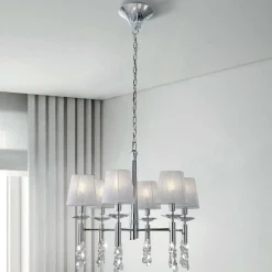 Mantra Iluminación Lysekroner > Lysekrone Lilja 6-lys