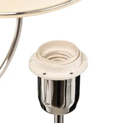 Jupiter Lysekroner > Lysekrone London krom/creme, 5 lyskilder