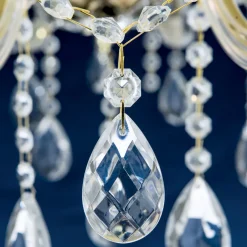 ORION Lysekroner > Lysekrone Marie Claire krystalglas 15-flammet