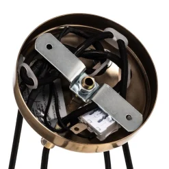Lucea Lysekroner > Lysekrone Ressa Ø 59 cm messing antik, 4 lyskilder.