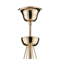 Domiluce Lysekroner > Lysekrone Retro, femarmet 75 cm, guld