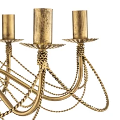 EMIBIG LIGHTING Pendellamper|Lysekroner > Lysekrone Tori 6, 6 lyskilder, guld