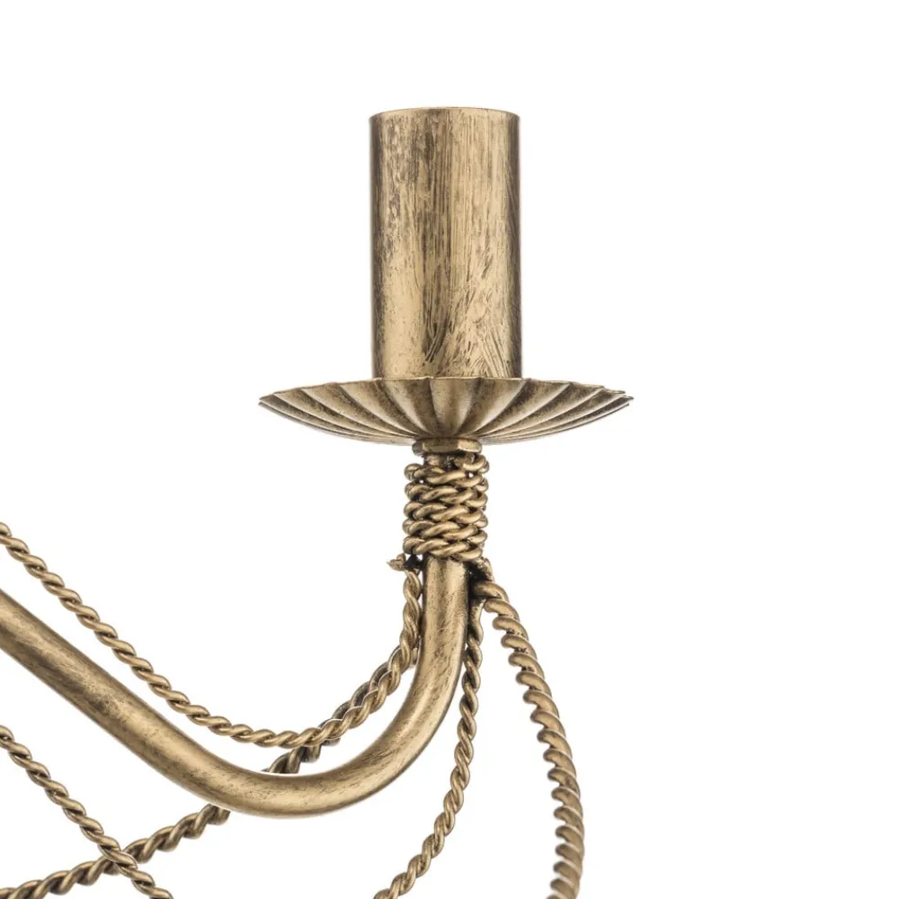 Pendellamper|Lysekroner ^ EMIBIG LIGHTING Lysekrone Tori 3, 3 lyskilder, guld