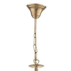 Pendellamper|Lysekroner ^ EMIBIG LIGHTING Lysekrone Tori 3, 3 lyskilder, guld