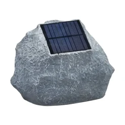 Lindby Dekorationsbelysning|Solcellelamper > Lysende solcellesten Lior med LED