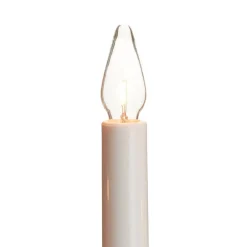 STAR TRADING Dekorationsbelysning|Julepynt > Lysestage Arrow, flad, 7-flamme, hvid