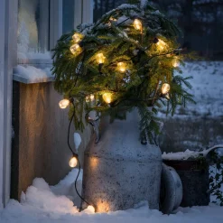 Konstsmide Christmas Dekorationsbelysning > Lyskæde ølhave 20 dråber klar ravfarvet