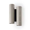 LZF LAMPS Bæredygtige Lamper > LZF Black Note Duplet væglampe, sort/ grå