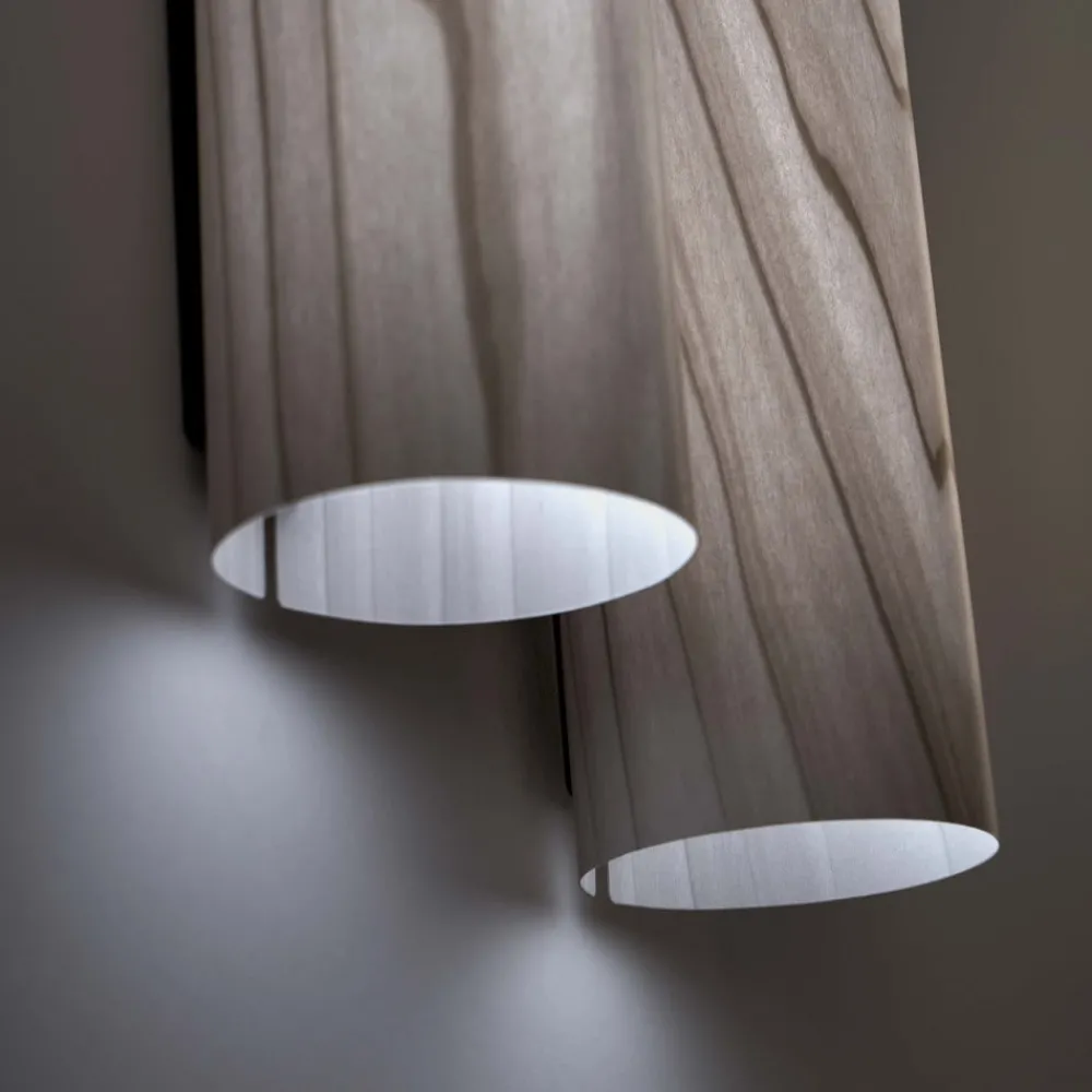 LZF LAMPS Bæredygtige Lamper > LZF Black Note Duplet væglampe, sort/ grå