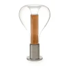 Bæredygtige Lamper ^ LZF LAMPS LZF Eris LED-bordlampe glas aluminium/kirsebær