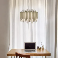LZF LAMPS Bæredygtige Lamper > LZF Maruja pendellampe i træ, elfenben