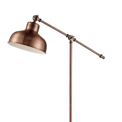 Searchlight Gulvlamper > Macbeth gulvlampe, metal, kobber