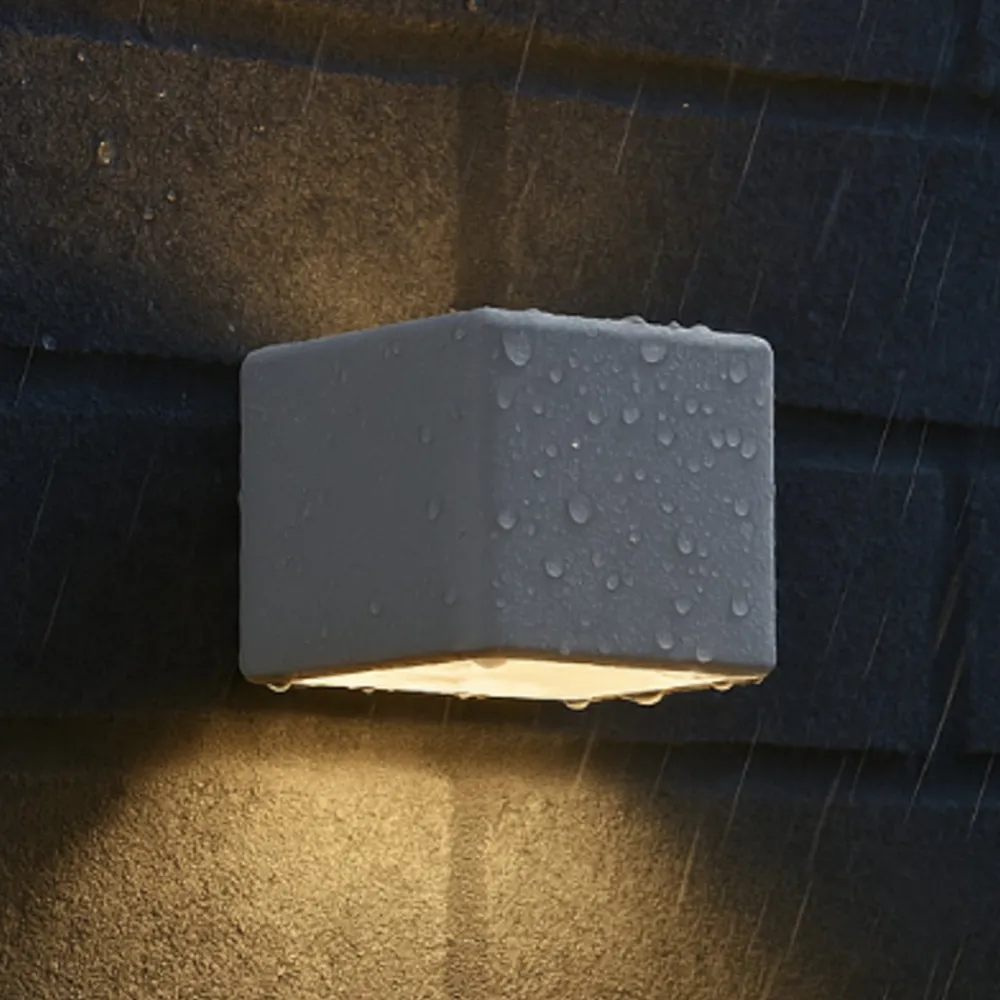 Væglampe Med Sensor|Terrassebelysning ^ FH Lighting Magnetics LED-væglampe, hvid, USB, bevægelsessensor