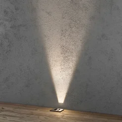 Konstsmide Nedgravet Udebelysning|Udendørs Spot > Malte LED nedgravningsspot fleks. udstråling 6 W