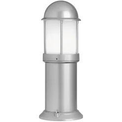 LCD Sokkellamper > Marco sokkellampe af aluminium, sølv