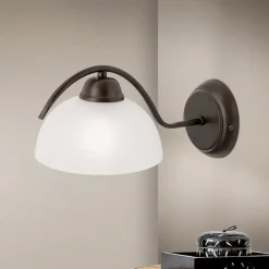 ORION Væglamper > Marco væglampe med alabasterglas