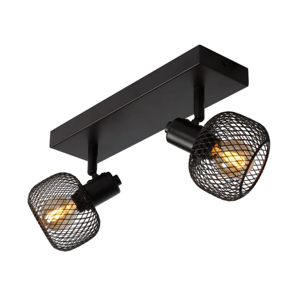 Lucide Spotlights > Maren loftspot, 2 lyskilder, sort