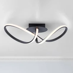 JUST LIGHT. GmbH Loftlamper|Loftlamper > Maria LED-loftlampe, kan dæmpes, sort