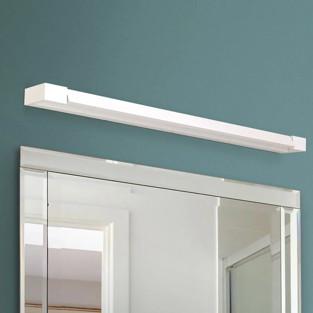 Væglamper ^ ORION Marilyn LED-spejllampe, hvid, drejbar 90 cm