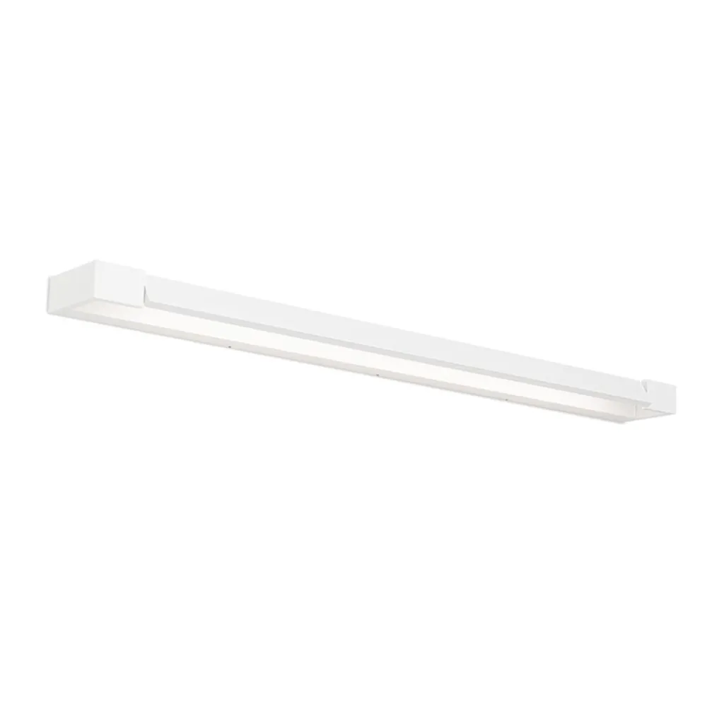 Væglamper ^ ORION Marilyn LED-spejllampe, hvid, drejbar 90 cm