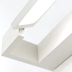 Væglamper ^ ORION Marilyn LED-spejllampe, hvid, drejbar 90 cm