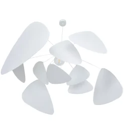 Pendellamper ^ MARKET SET hængelampe Screen XL, 60 cm, hvid, papir