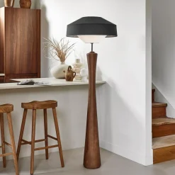 MARKET SET Gulvlamper|Gulvlamper > Mokuzaï gulvlampe, højde 170cm suna-grå