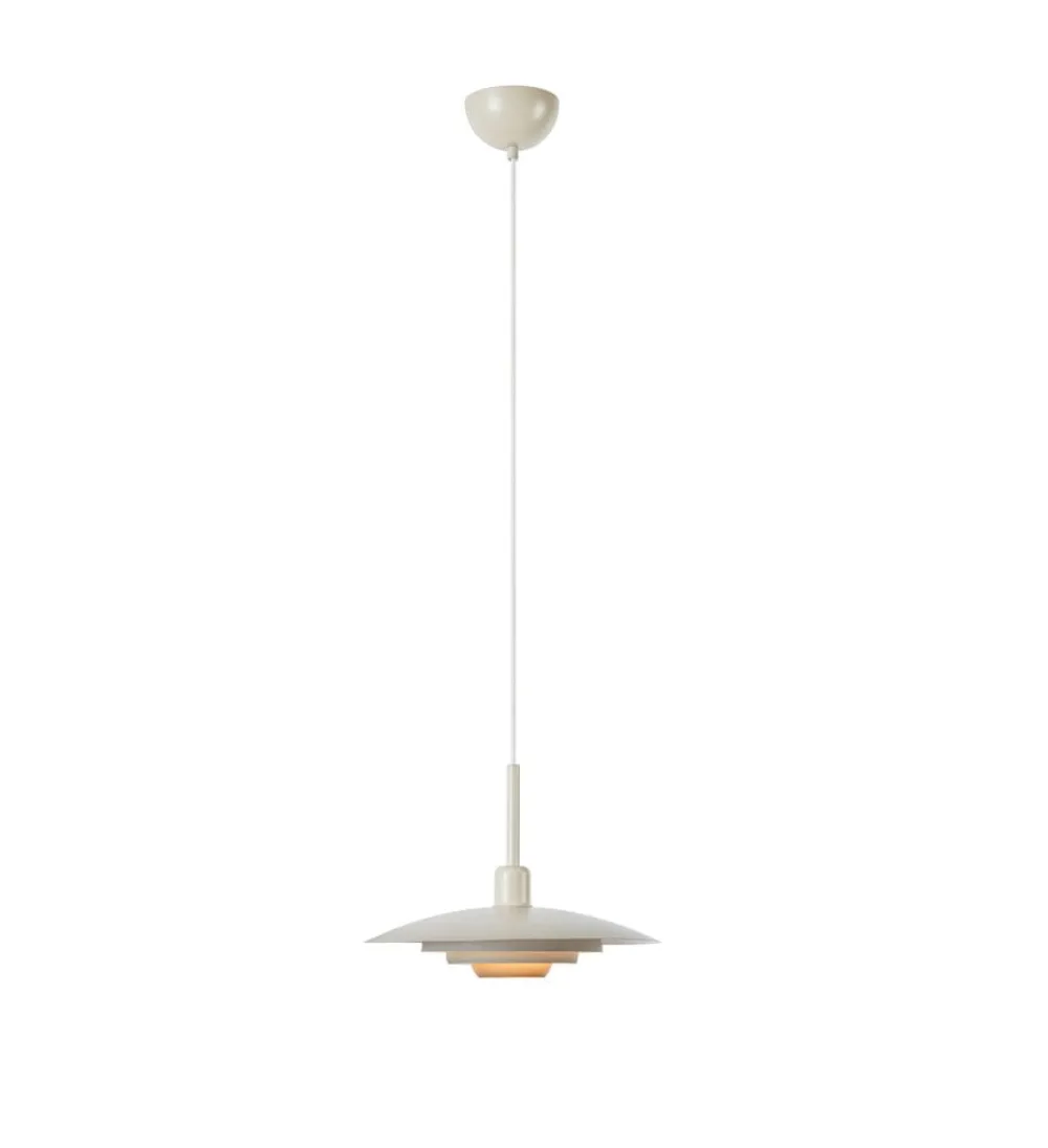 Markslöjd Pendellamper > Hængelampe Piny, beige, Ø 35 cm, metal, E27