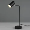 Trio Lighting Arbejdsrum/Kontor|Bordlamper > Marley bordlampe, sort, højde 45 cm, metal