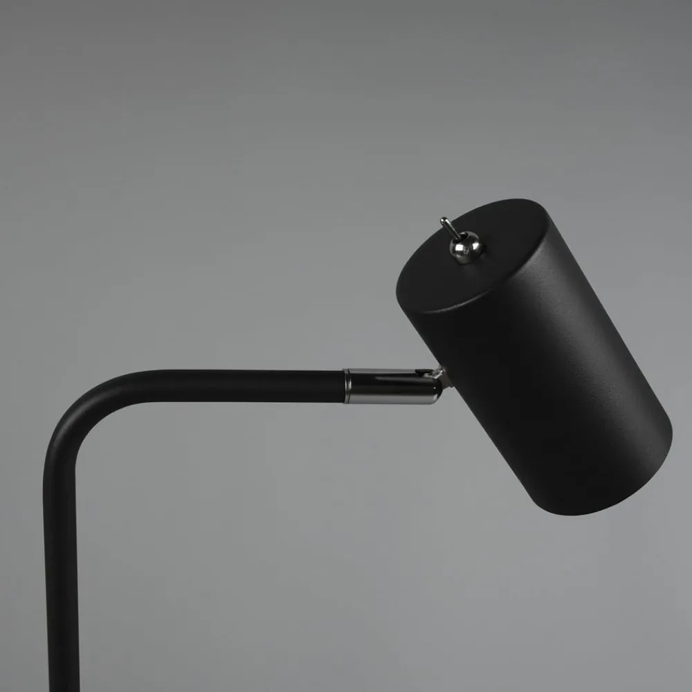 Trio Lighting Arbejdsrum/Kontor|Bordlamper > Marley bordlampe, sort, højde 45 cm, metal