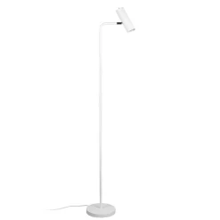 Trio Lighting Gulvlamper|Gulvlamper > Marley gulvlampe, hvid, højde 151 cm, metal