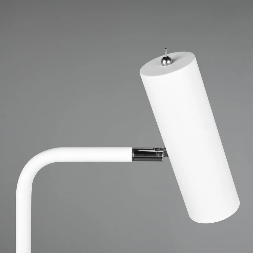 Trio Lighting Gulvlamper|Gulvlamper > Marley gulvlampe, hvid, højde 151 cm, metal