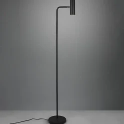 Trio Lighting Gulvlamper|Gulvlamper > Marley gulvlampe, sort, højde 151 cm, metal