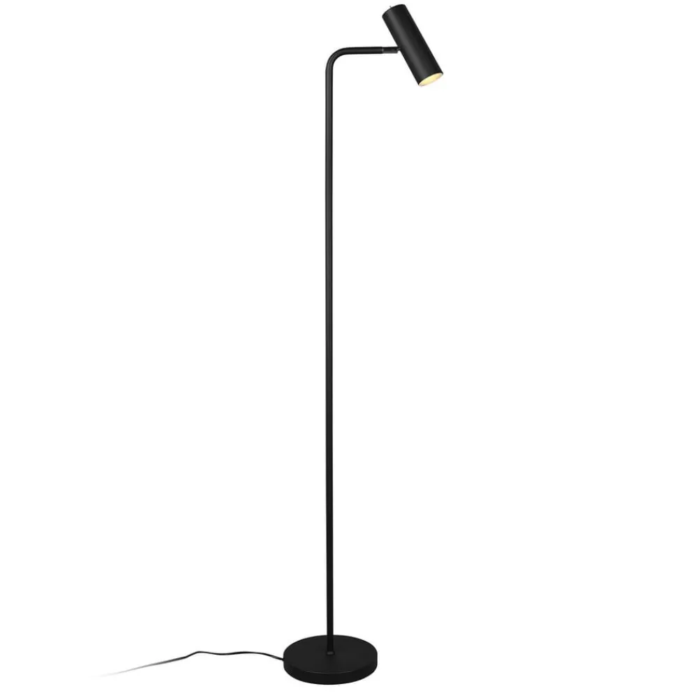 Trio Lighting Gulvlamper|Gulvlamper > Marley gulvlampe, sort, højde 151 cm, metal
